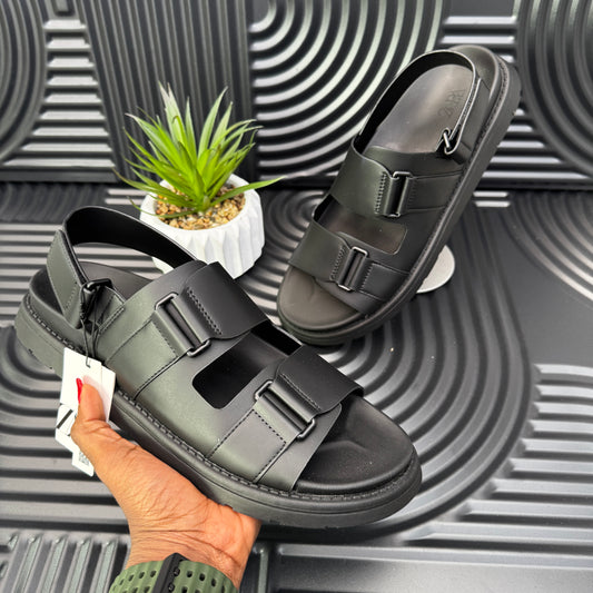 Zara Double-Strap Sandals