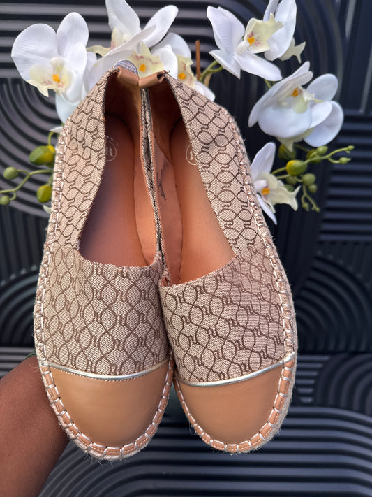 Brown Monogram Espadrille