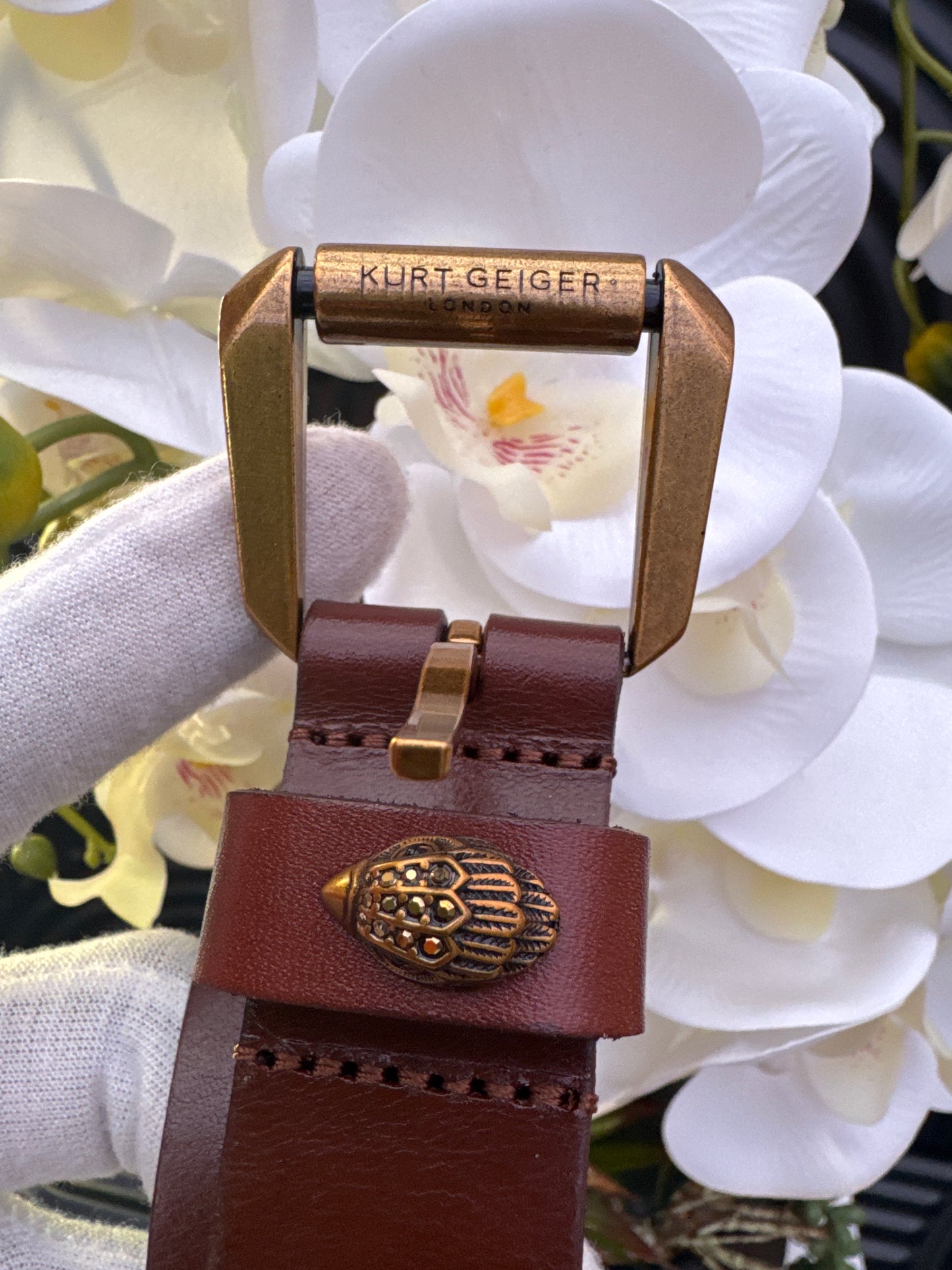 Kurt Geiger KG Brown Belt