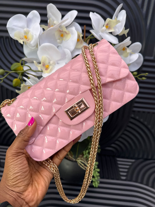Hard Jelly Pink Bag