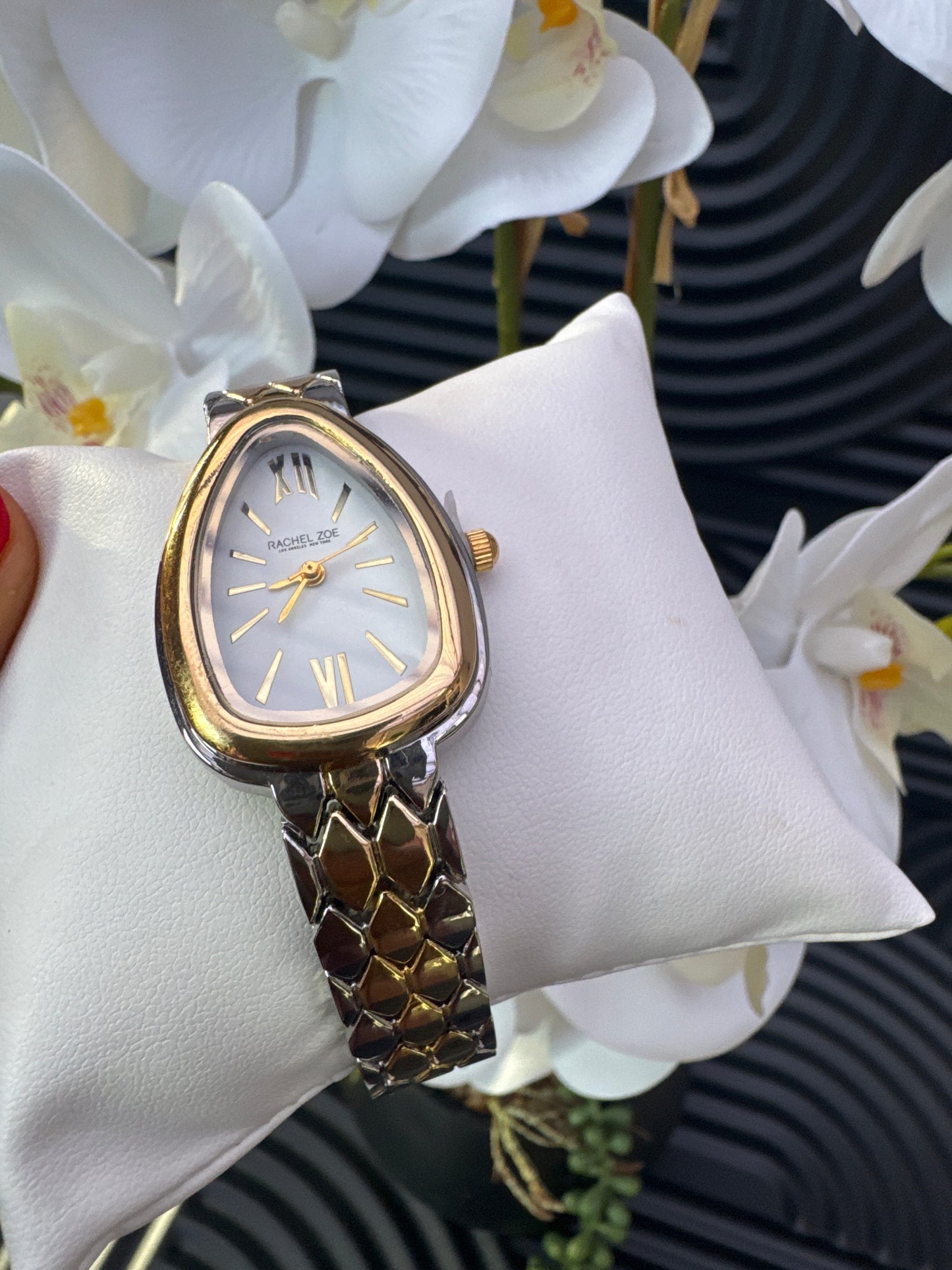 Dual Tone Bracelet Watch