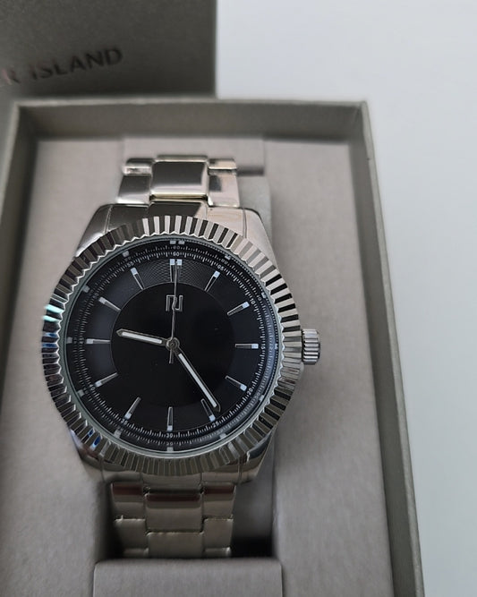 Silver Bracelet watch with Box