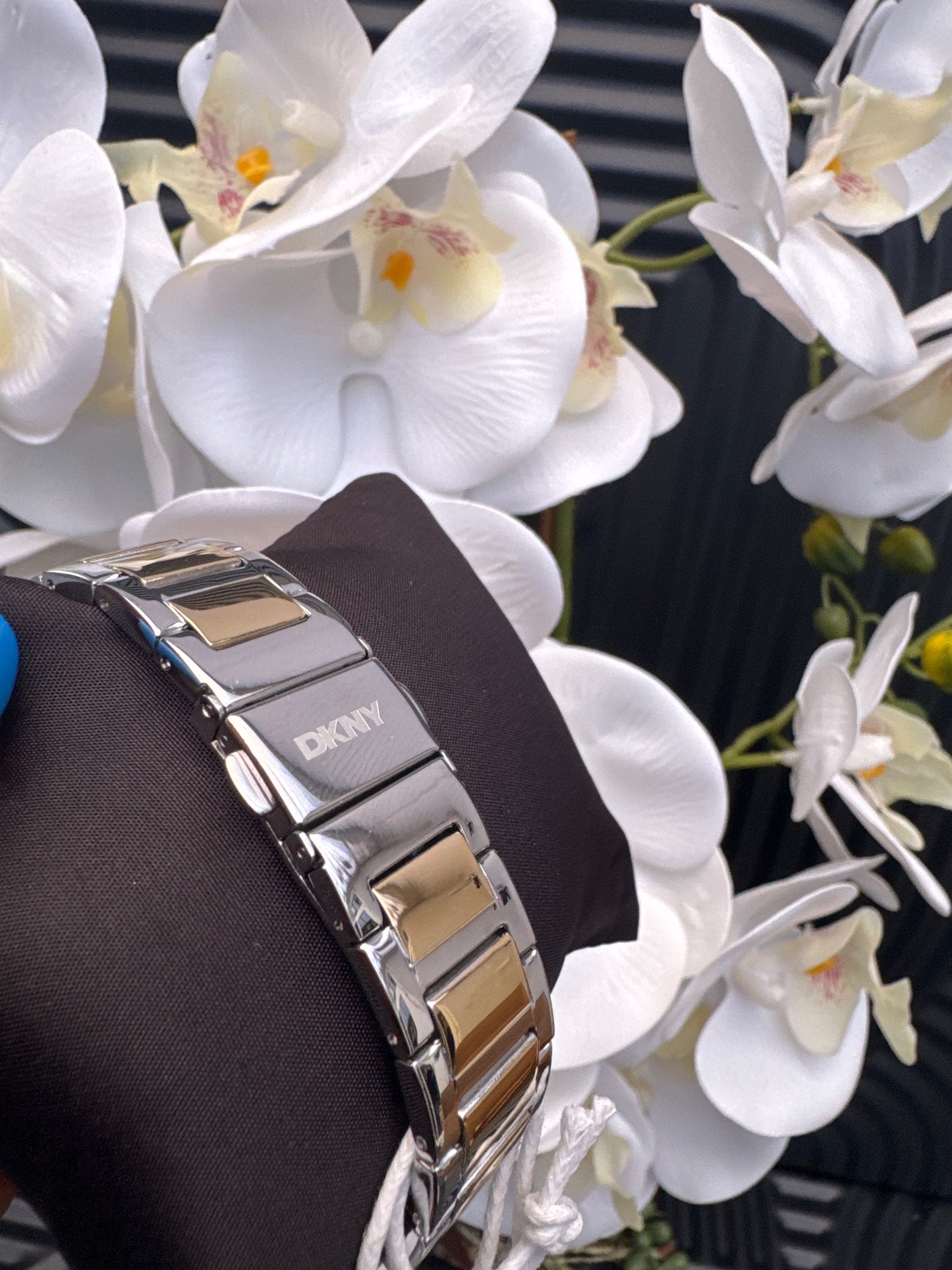 DKNY Unisex Dual Tone Watch