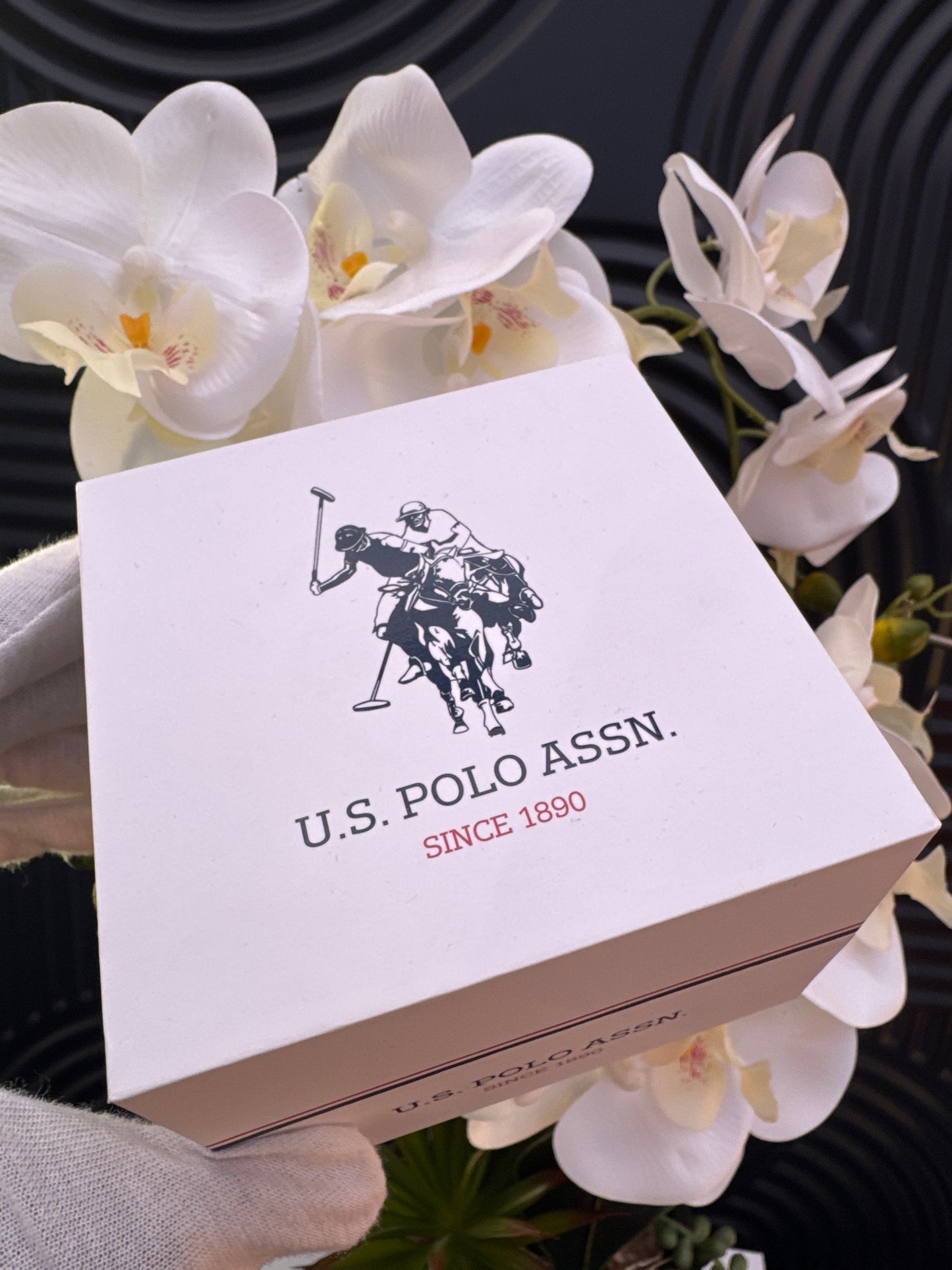 US Polo Silver Tone Watch