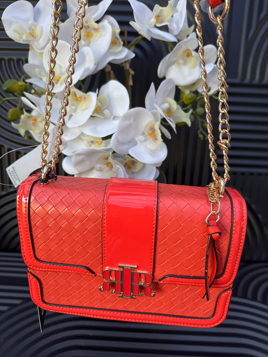River Island Embossed satchel bag