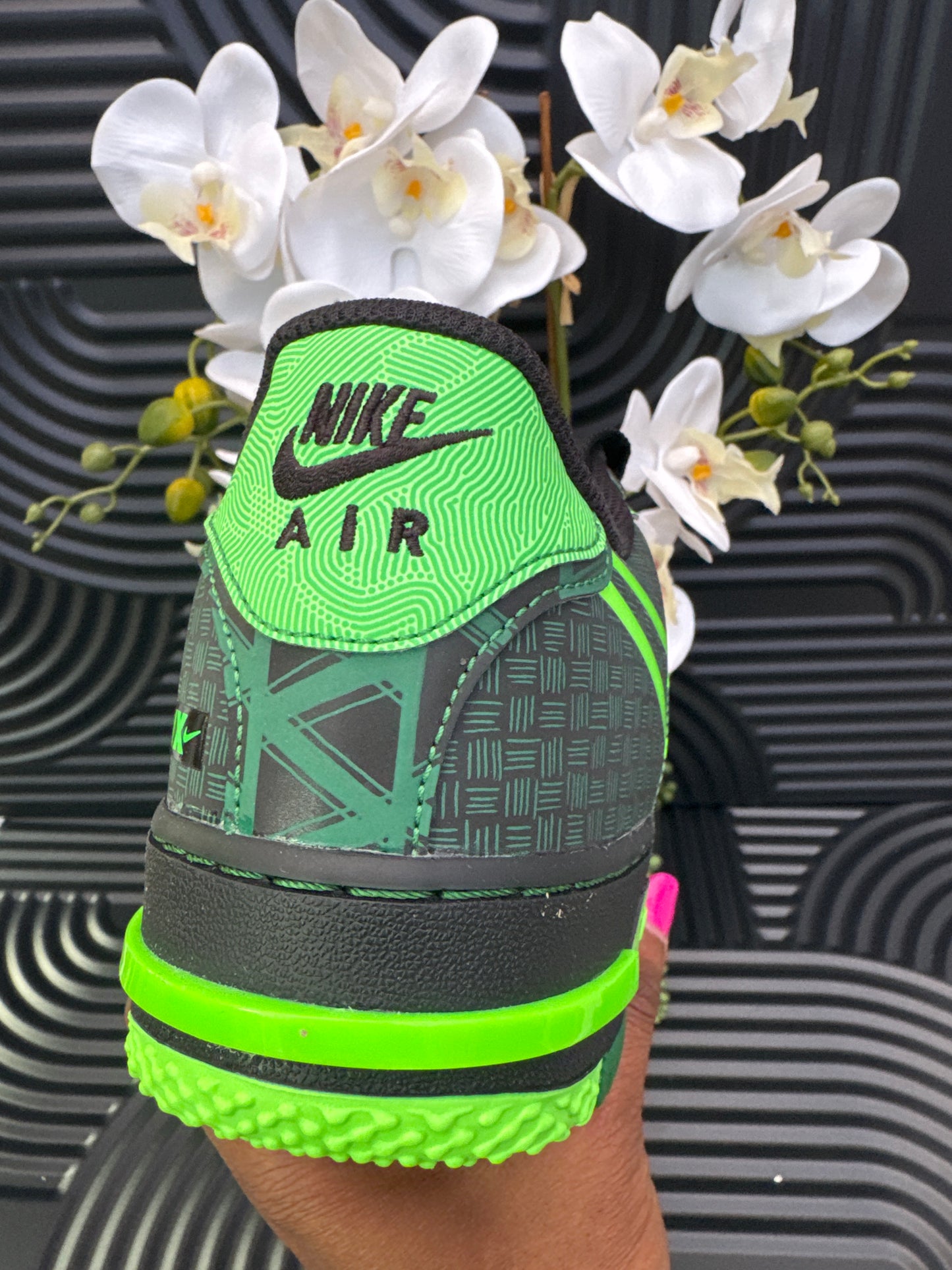 Nike Air Force 1 Trainers [Limited Edition Nigeria]