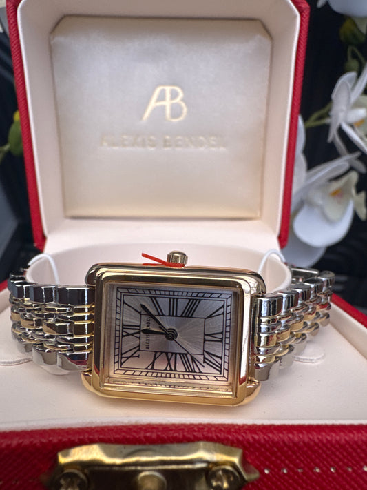 Dual Tone Watch with Box