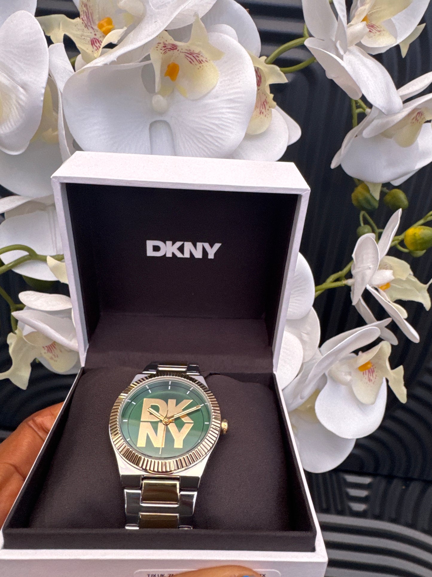 DKNY Unisex Dual Tone Watch