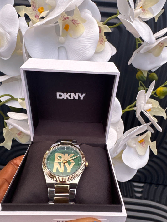 DKNY Unisex Dual Tone Watch