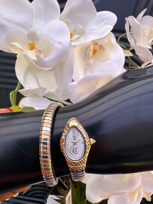 Just Cavalli Two Tone Watch