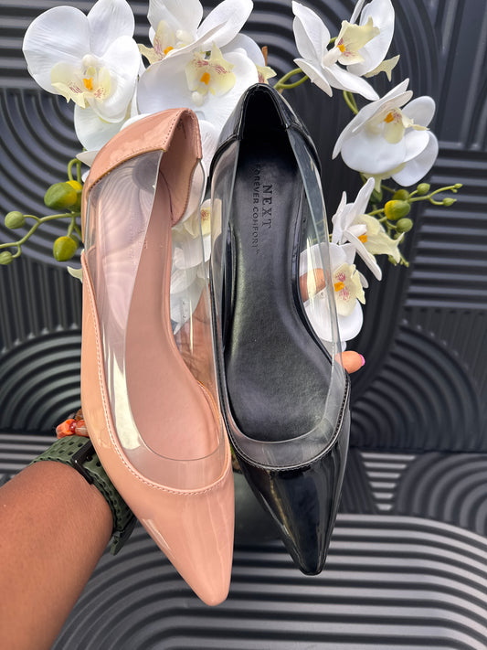Patent Pointed Flat shoes