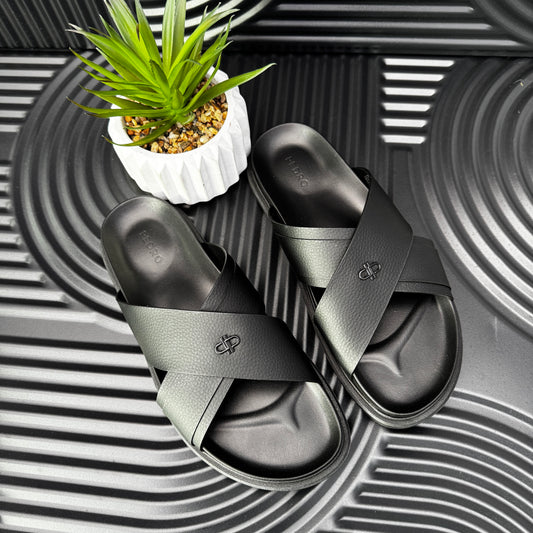 Cross Strap Sandals for Men