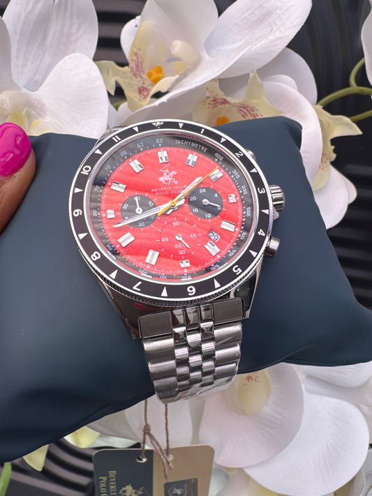Silver Bracelet Analog Watch