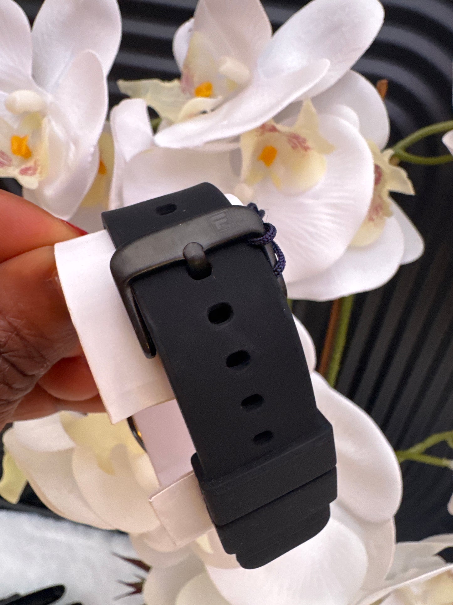 Black Logo Watch