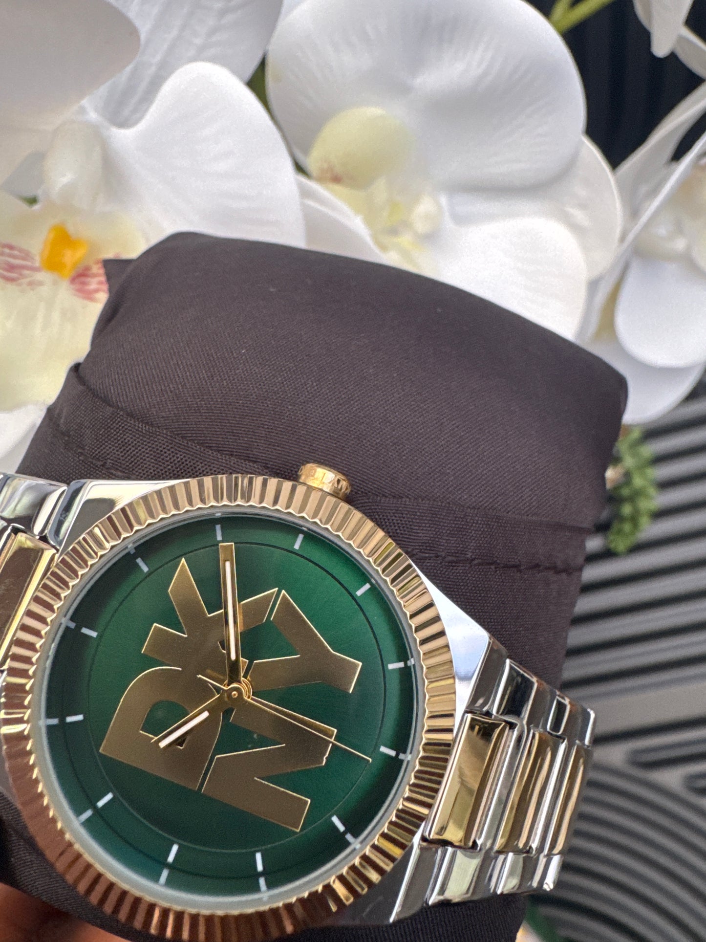 DKNY Unisex Dual Tone Watch