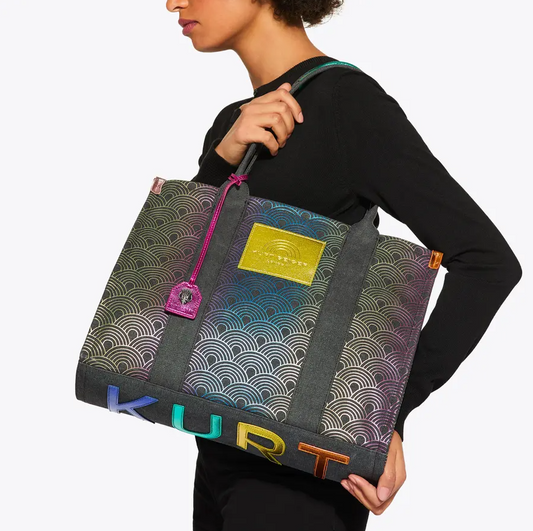 Large KG Canvas Tote Bag