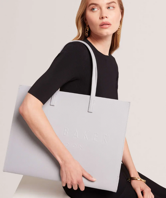 Ted Baker XL Shopper Bag in Grey