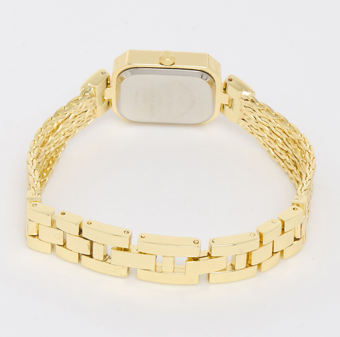 Gold Tone Watch