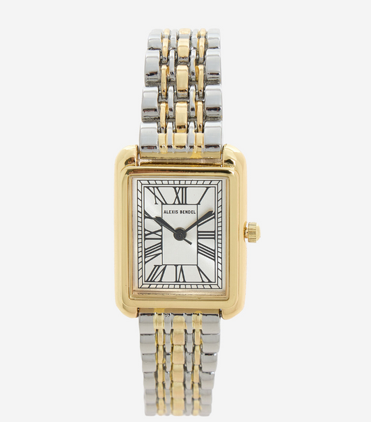 Dual Tone Watch with Box