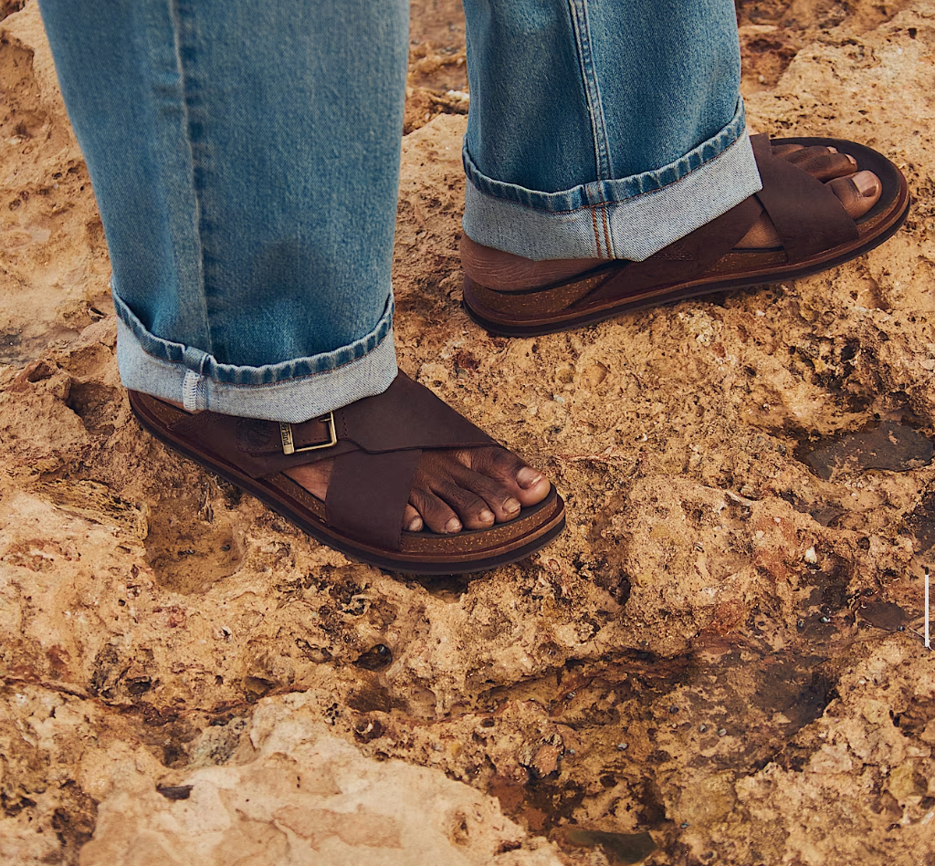 Slide Sandal for Men in Brown