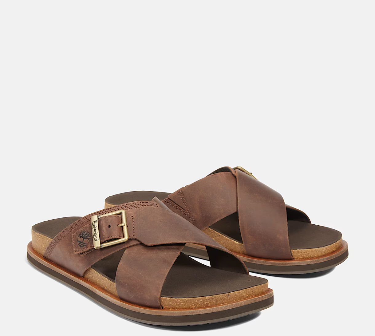 Slide Sandal for Men in Brown