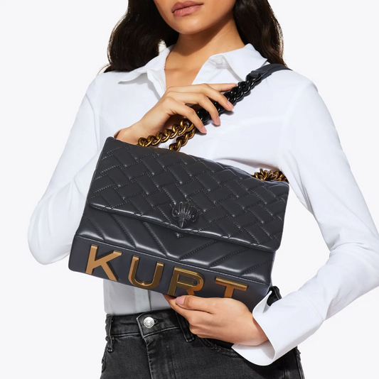 Kurt Geiger KG Large Black Bag