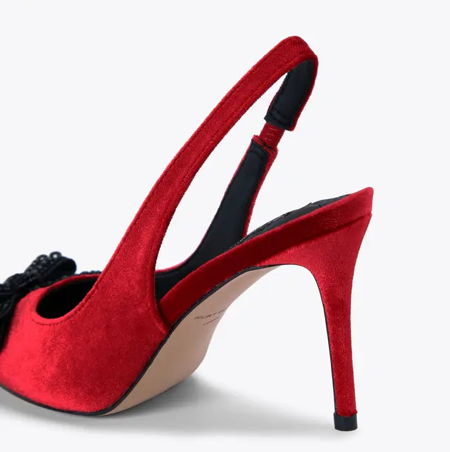 Kurt Geiger KG Bow Detailed Heel
