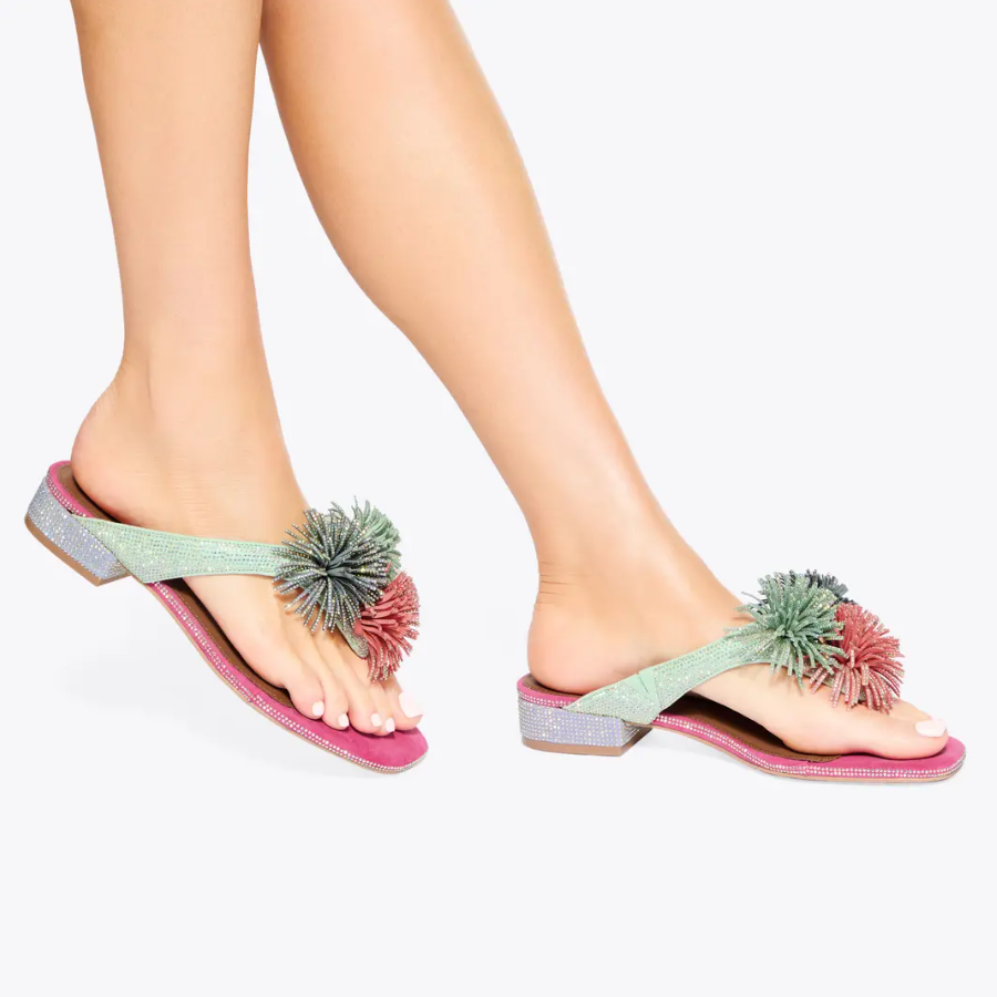 Kurt Geiger KG T-Bar Flat Sandal