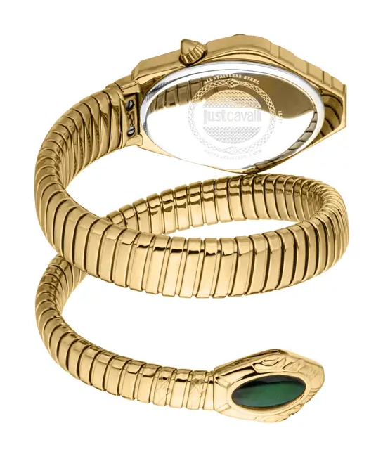 Just Cavalli Gold watch with Green Dial