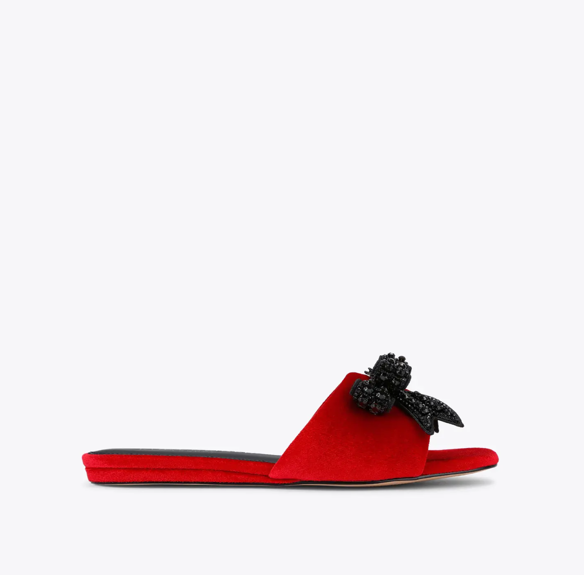 Kurt Geiger KG Bow Detailed Flat Sandals