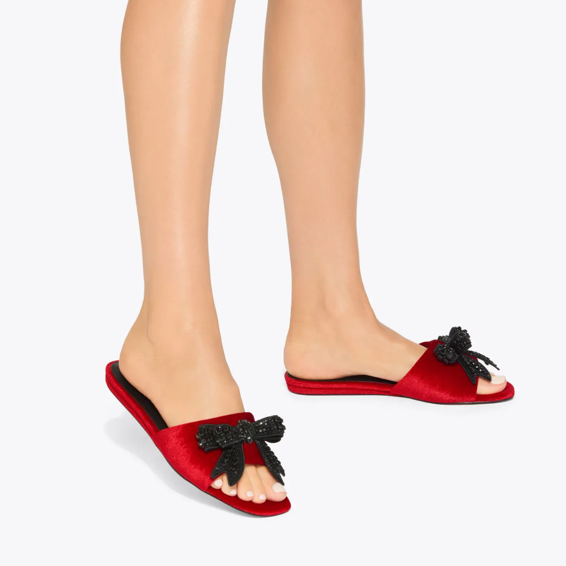 Kurt Geiger KG Bow Detailed Flat Sandals