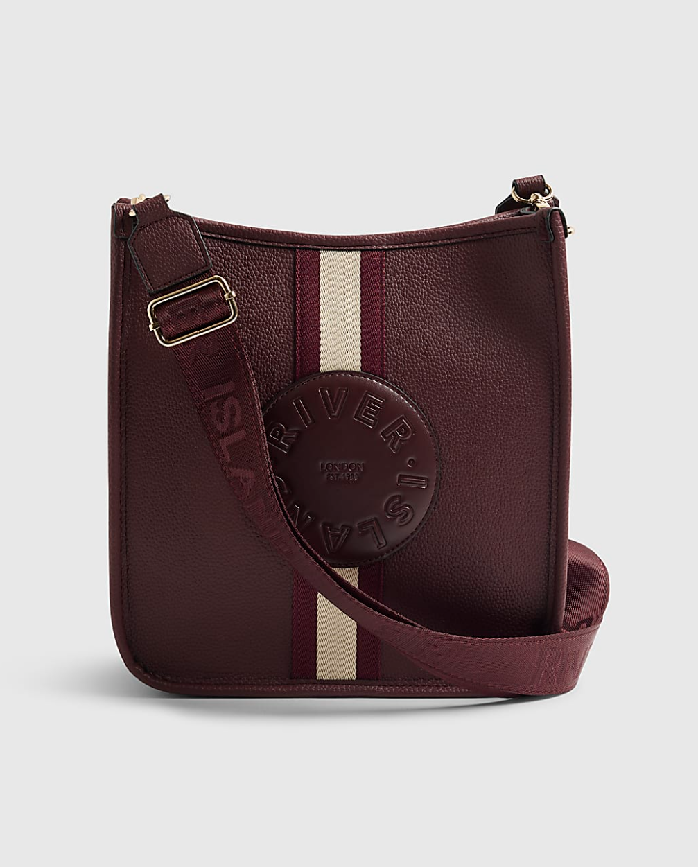River Island RI Messenger Bag