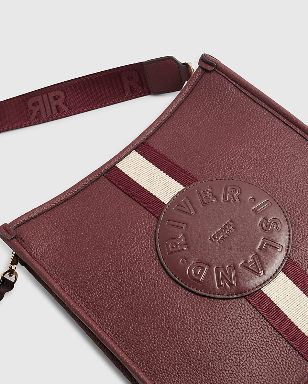 River Island RI Messenger Bag
