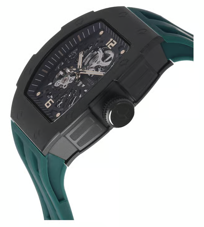 P.C Black & Green Automatic Watch for Men