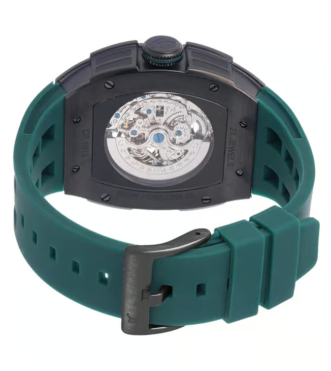 P.C Black & Green Automatic Watch for Men