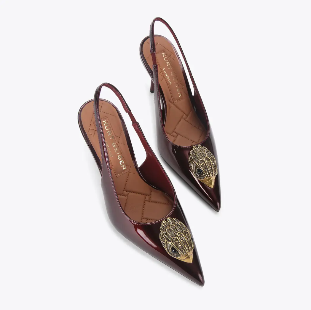 Kurt Geiger KG Sling Back Patent Heel