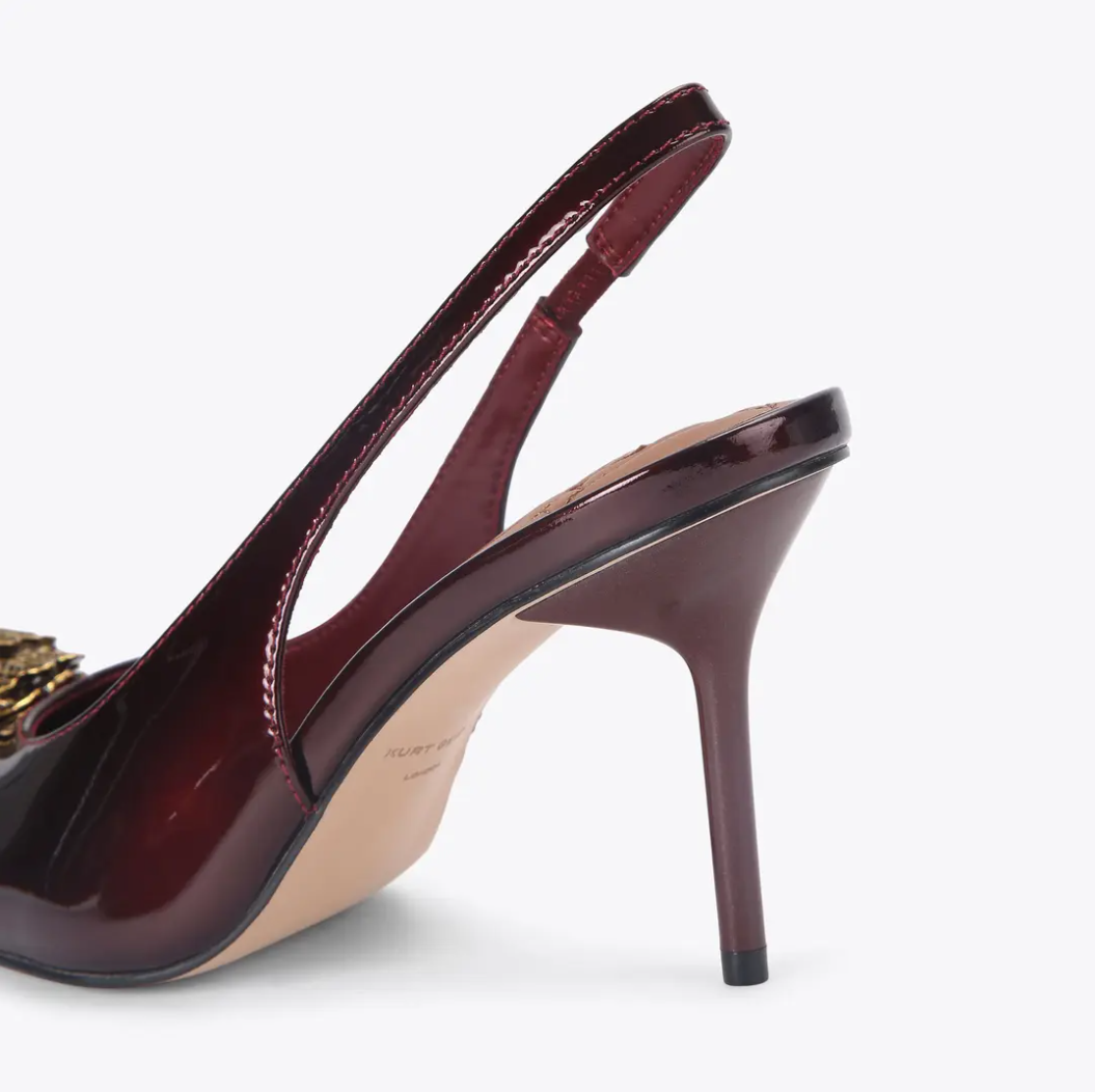 Kurt Geiger KG Sling Back Patent Heel