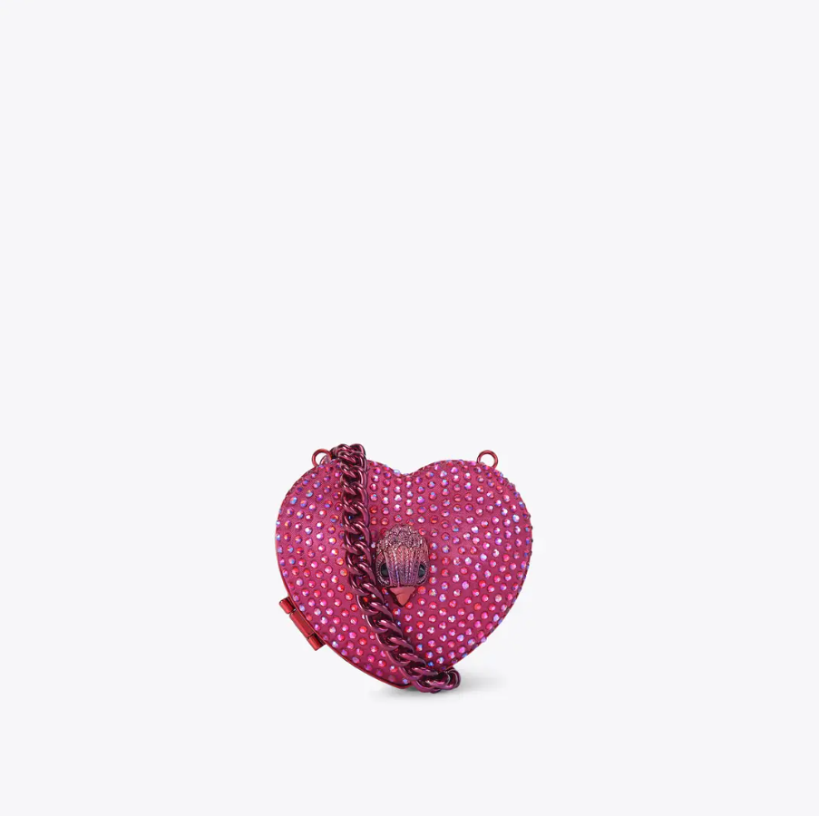 Kurt Geiger KG Micro Heart Clutch Bag