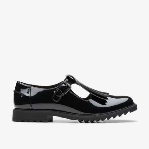 Black Patent Shoes for Ladies