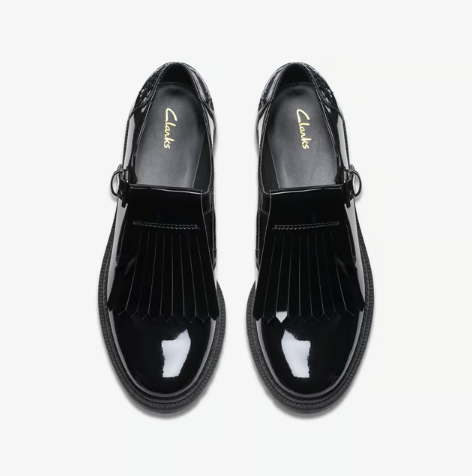 Black Patent Shoes for Ladies
