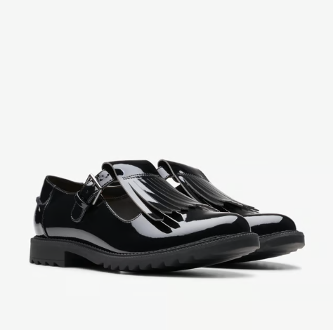 Black Patent Shoes for Ladies