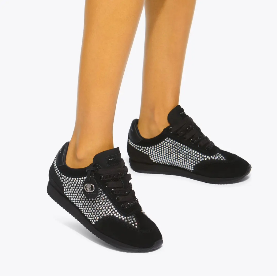 KG Crystal Black Sneakers