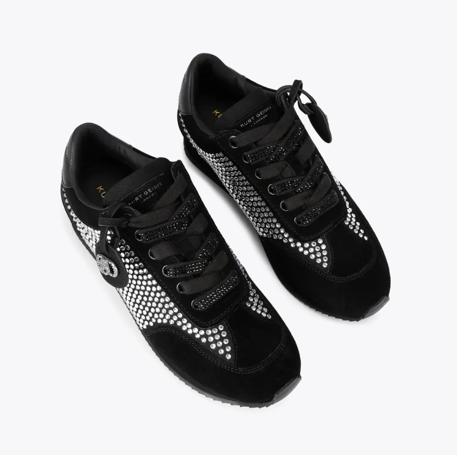 KG Crystal Black Sneakers