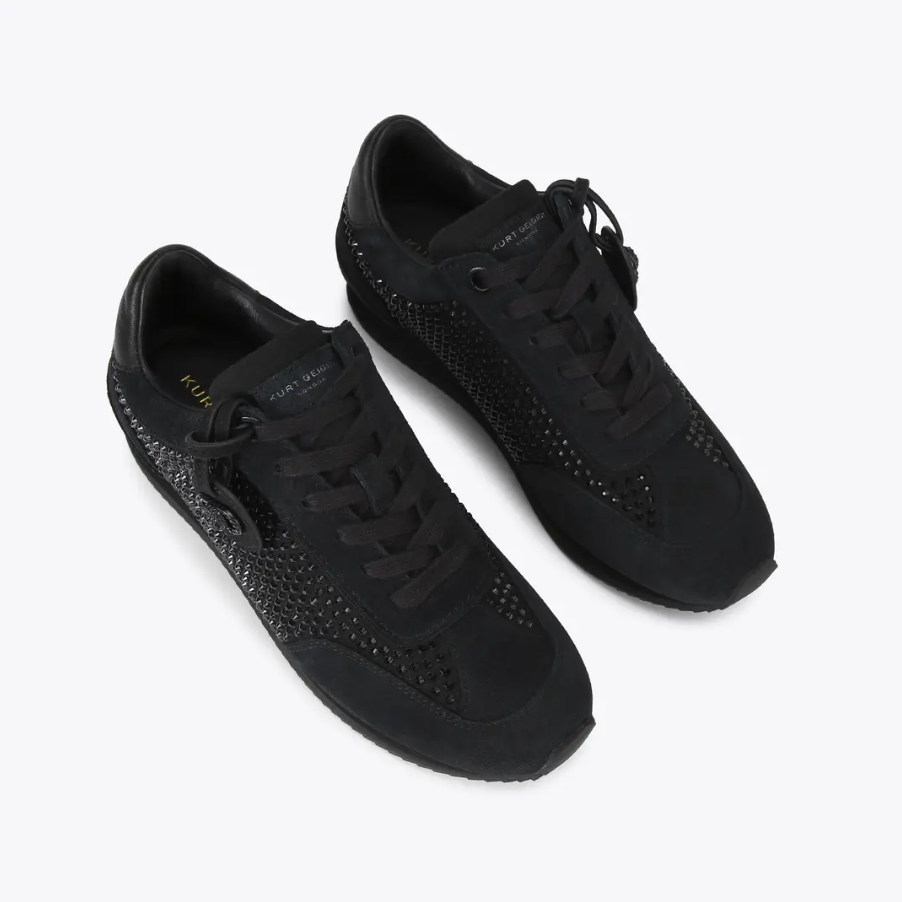 KG Black Crystal Sneakers