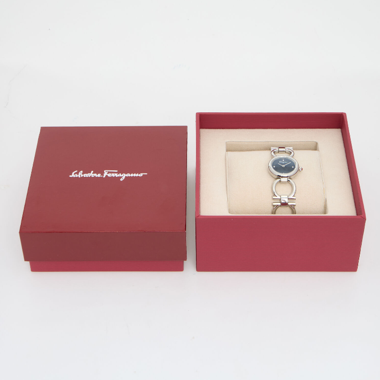 Silver Tone Double G Watch - Authentic Retail Product