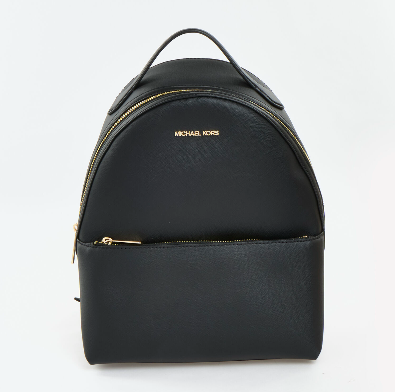 MK Black Logo Detail Backpack - Authentic Retail Product