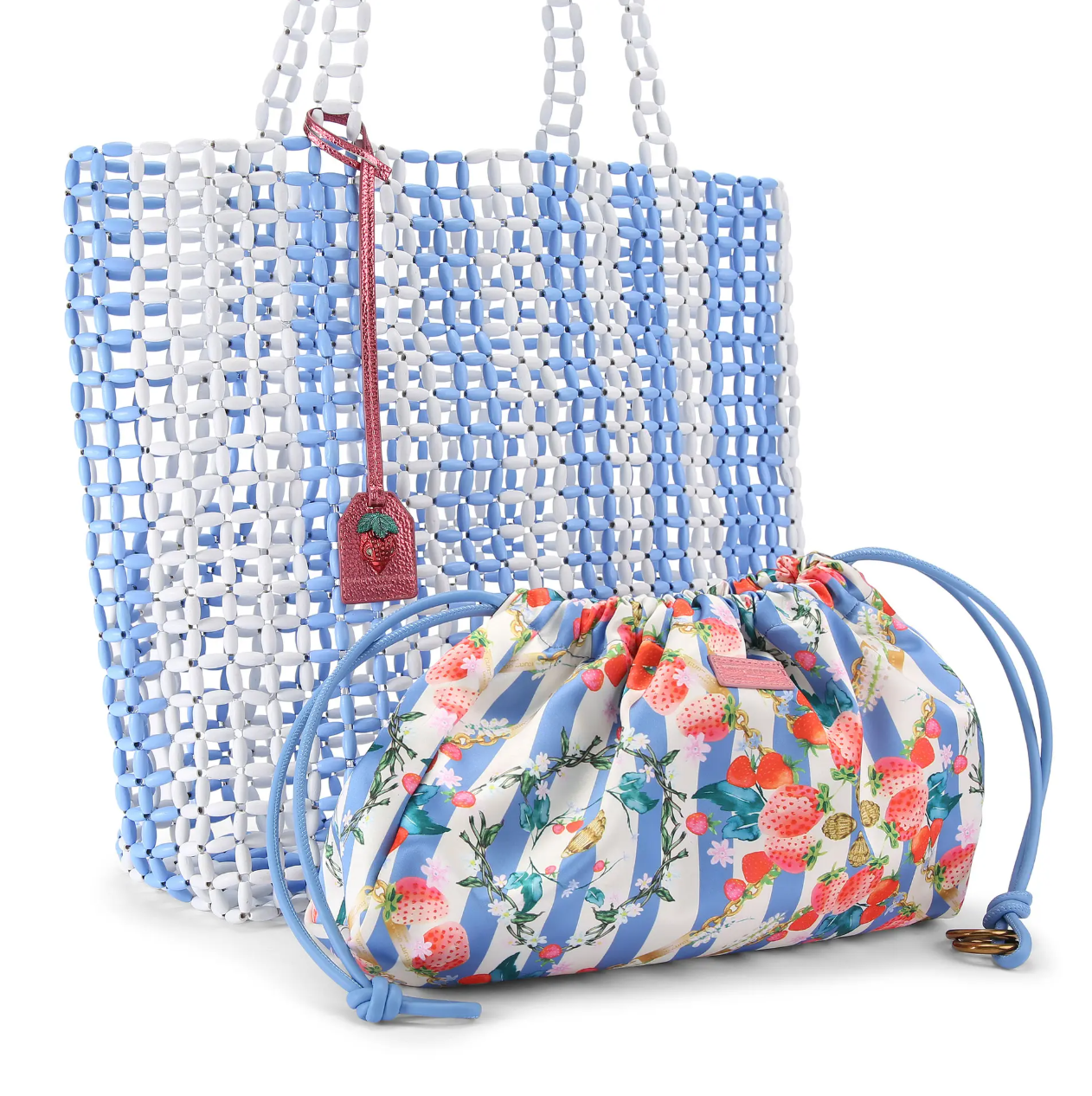 Kurt Geiger KG Beaded Shopper Bag -Authentic Retail Product