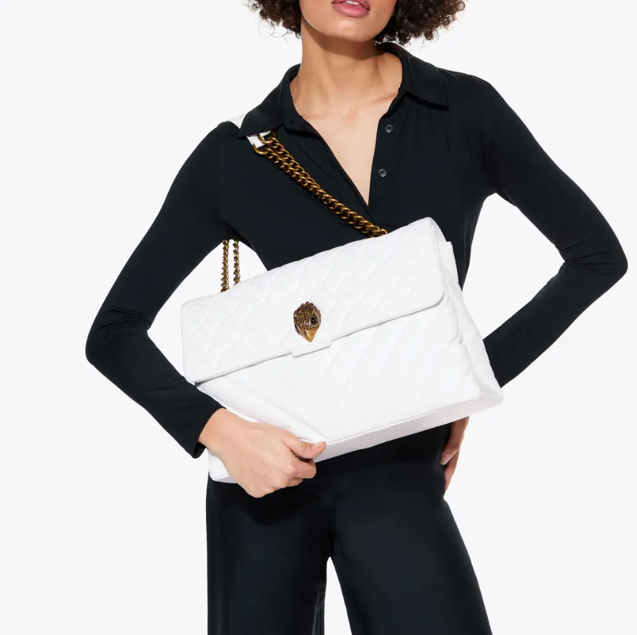 Kurt Geiger KG XXL Leather Bag -Authentic Retail Product