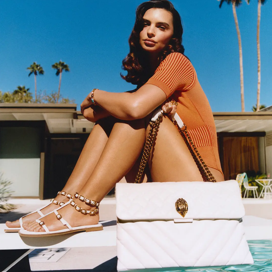 Kurt Geiger KG XXL Leather Bag -Authentic Retail Product