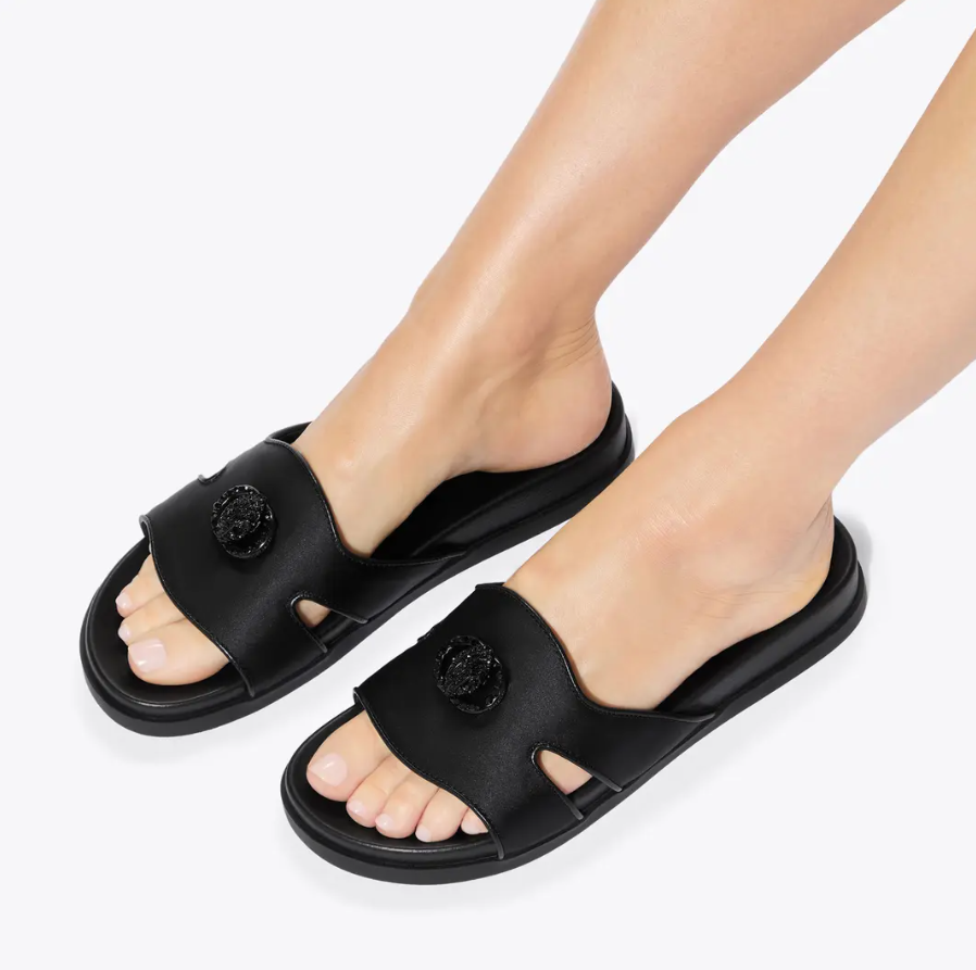 Kurt Geiger KG cut out slide sandal - Authentic Retail Product